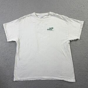 Mac Miller Swimming Self Care Graphic Double Sided Shirt Mens XL Rap Hip Hop RIP